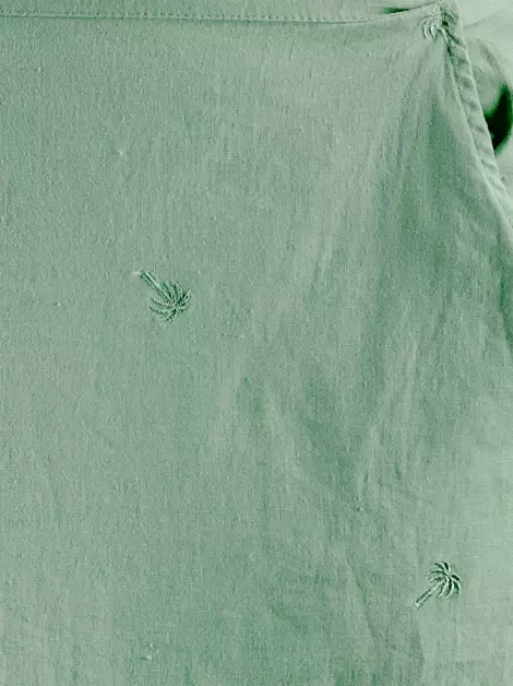 Saia Água De Coco Linho Verde