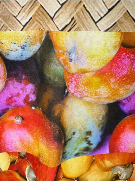 Saia Água De Coco Longa Estampada