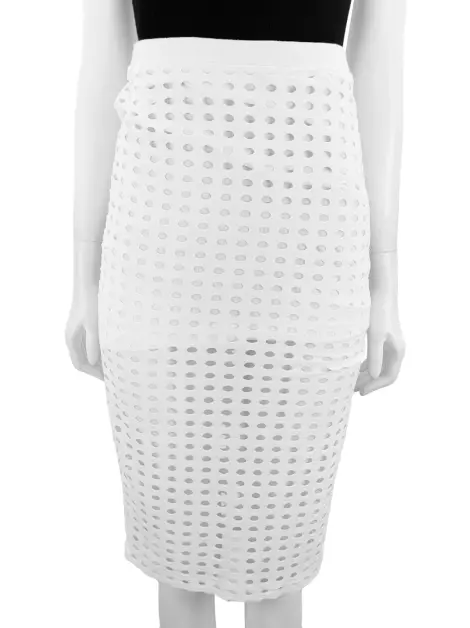 Saia Alexander Wang Laser Branca