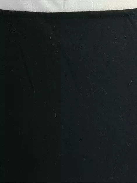 Saia Armani Jeans Tecido Preto
