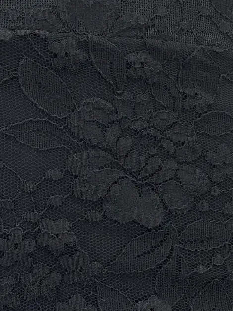 Saia Bo.Bô Renda Preto