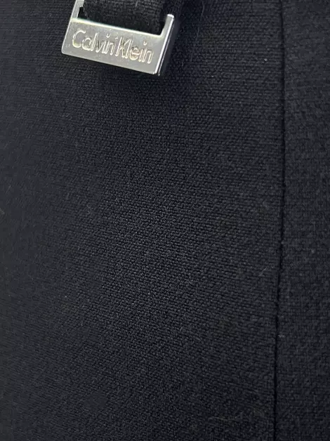 Saia Calvin Klein Midi Preta