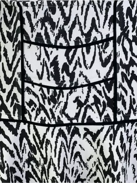 Saia Costume Curta Estampada