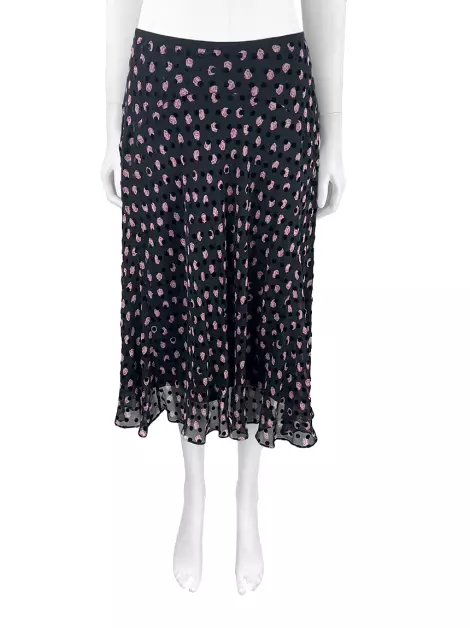 Saia Diane Von Furstenberg Midi Estampada