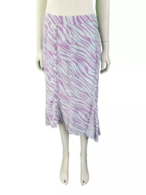 Saia Dudalina Midi Estampada