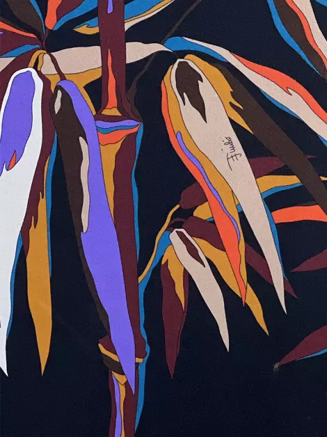 Saia Emilio Pucci Longo Estampado