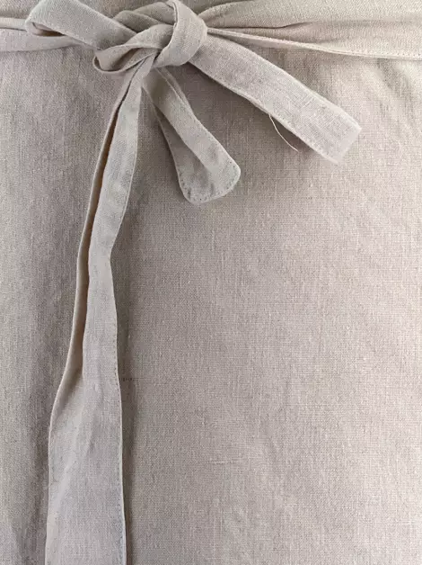 Saia Flavia Aranha Envelope Texturizada Bege