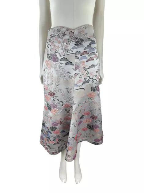 Saia Framed Jacquard Lilás