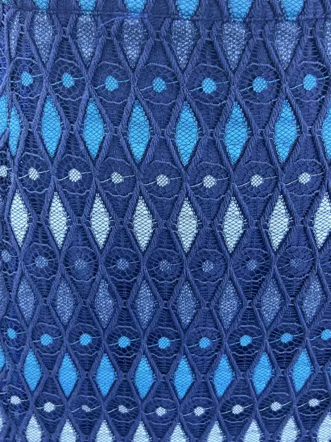 Saia Iódice Tricot Azul
