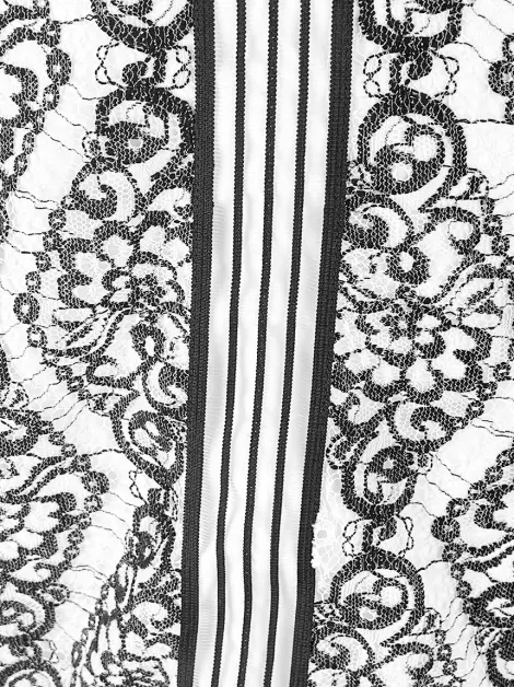 Saia Iorane Renda Estampada