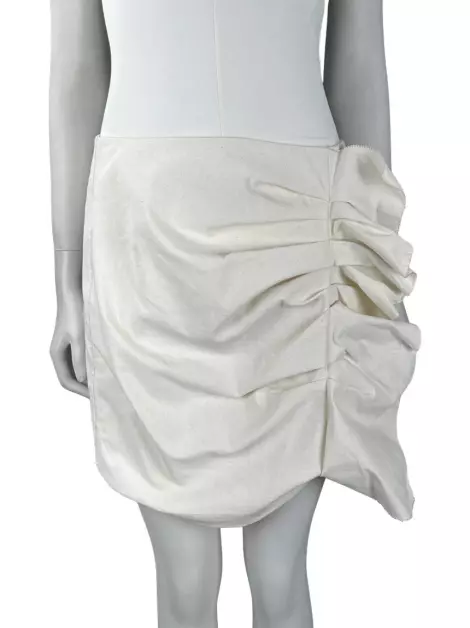 Saia Isabel Marant Babados Off White
