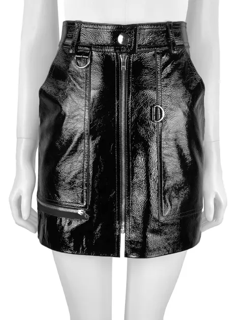 Saia Isabel Marant Vinil Preta