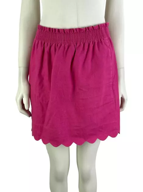 Saia J.Crew Curta Rosa