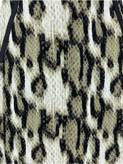 Saia Just Cavalli Tecido Animal Print