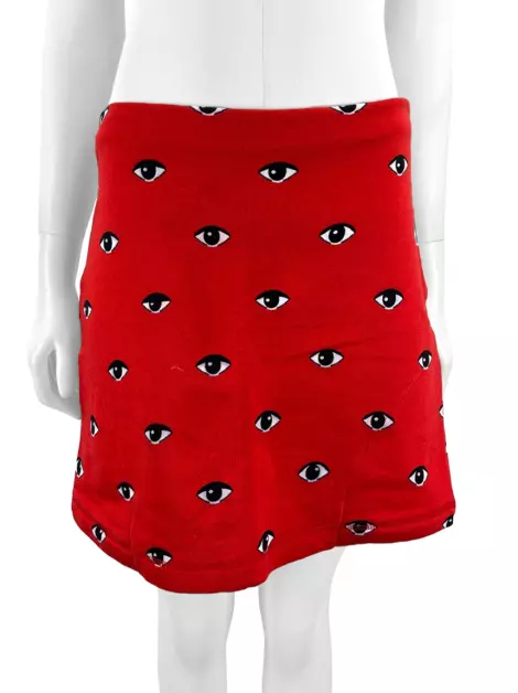 Saia Kenzo Eyes Vermelha