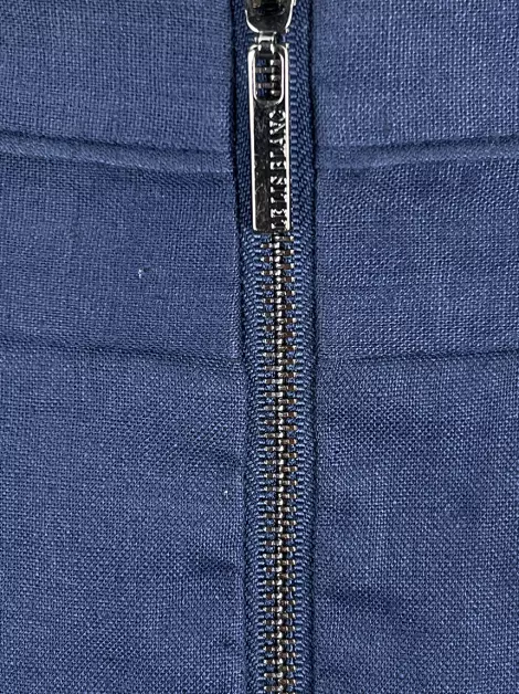 Saia Le Lis Blanc Renda Azul
