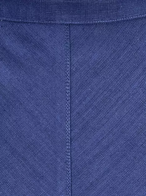 Saia Louis Vuitton Midi Azul