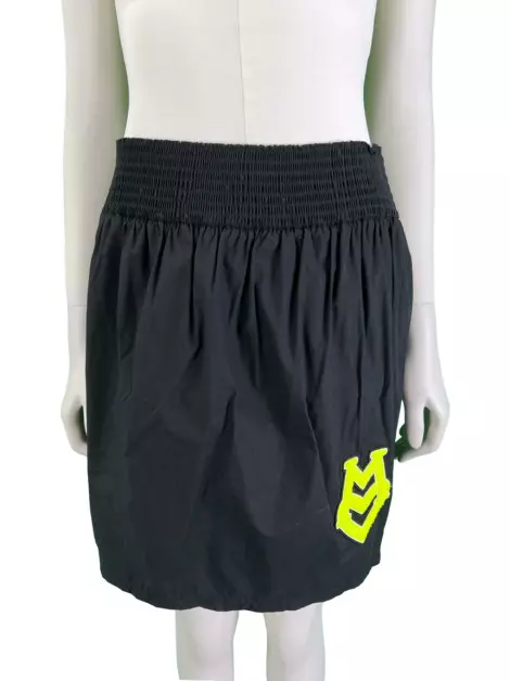 Saia Love Moschino Curta Preta