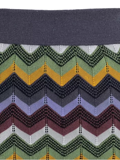 Saia M Missoni Chevron Colorido