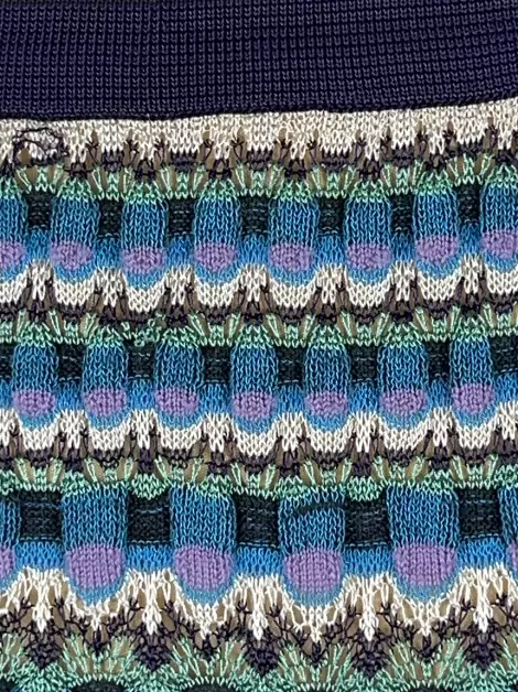 Saia M Missoni Curta Tricot Estampado