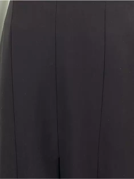 Saia Mara Mac Plisada Marrom