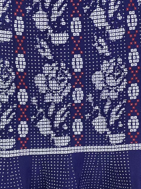 Saia Maria Filó Tricô Estampada