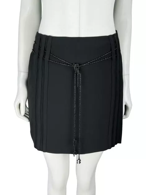 Saia Moschino Cheap And Chic Curta Preta