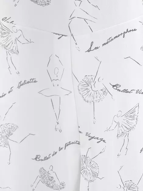 Saia Olympiah Midi Estampada