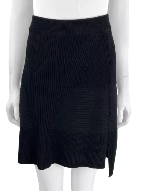 Saia Osklen Tricot Preta