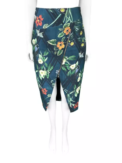 Saia PatBo Midi Estampada