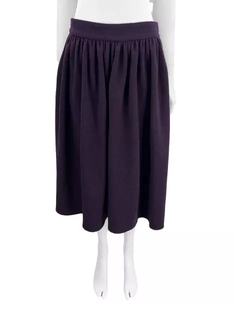 Saia Paula Raia Midi Roxo