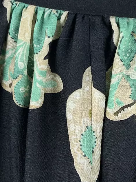 Saia Red Valentino Longo Estampado
