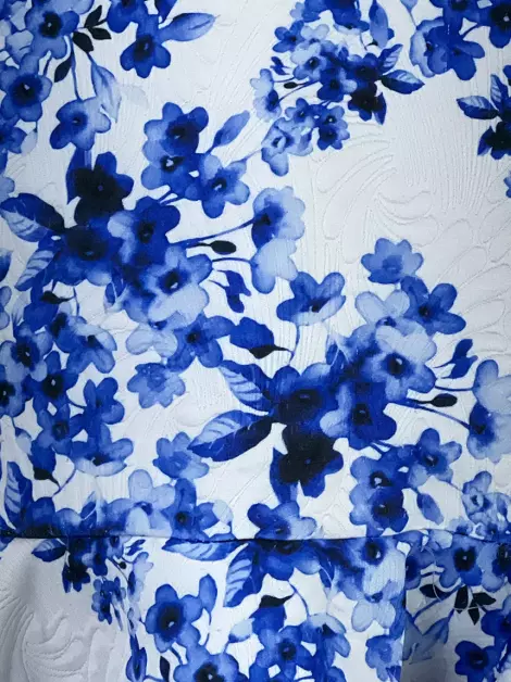 Saia Skazi Curta Estampada