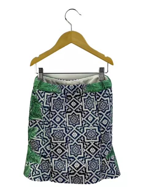 Saia Spezzato Teen Estampada Bicolor