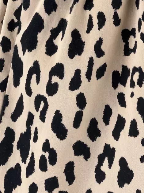 Saia Tibi Curta Animal Print