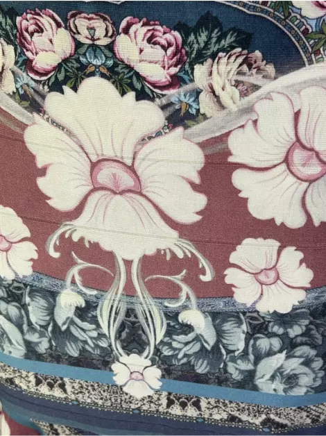 Saia Tig Midi Estampada