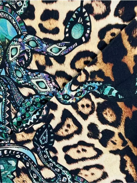Saia Tig Mini Animal Print