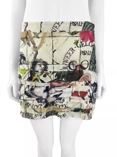 Saia Tig Tigresse Curto Estampada