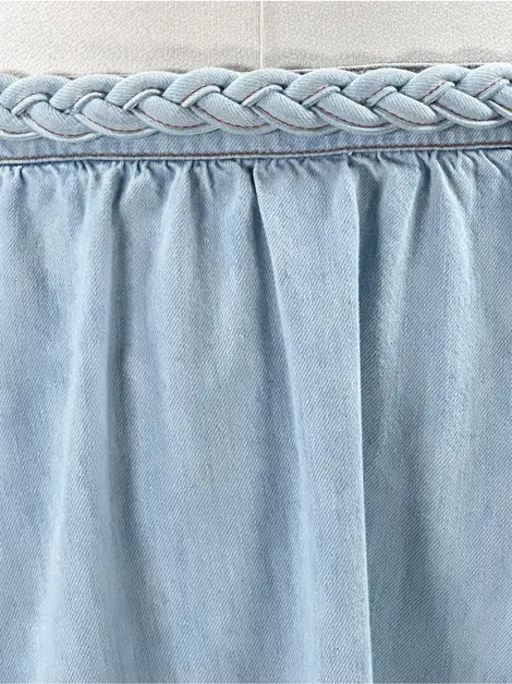 Saia Valentino Jeans Azul