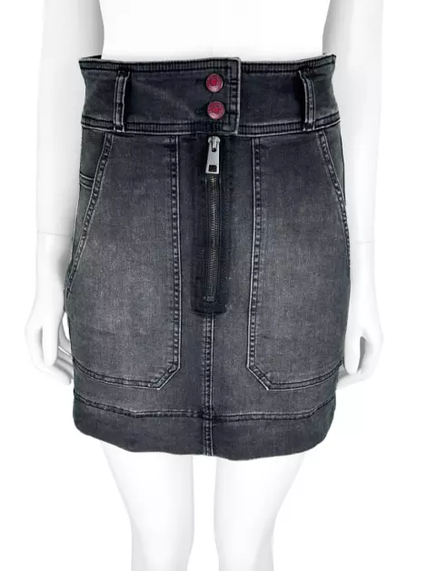 Saia Zadig & Voltaire Jeans Cinza