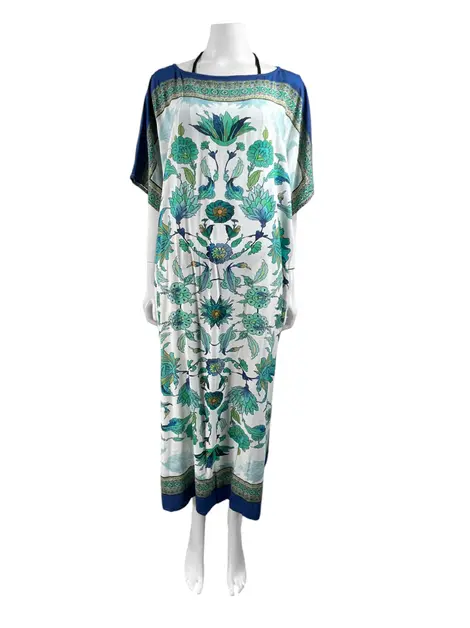 Saída de Praia SouQ Kaftan Hari Estampado