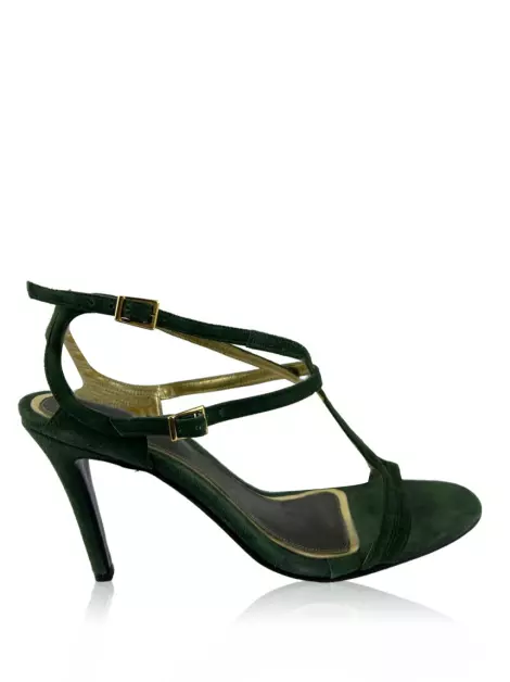 Sandália Alcaçuz Tiras Verde