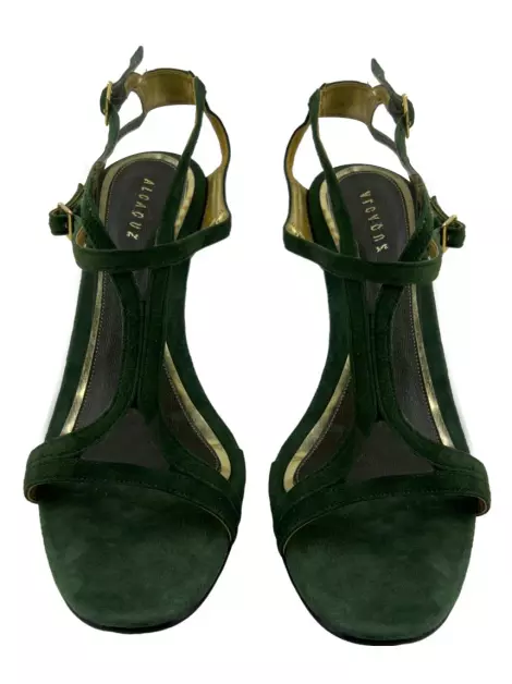 Sandália Alcaçuz Tiras Verde