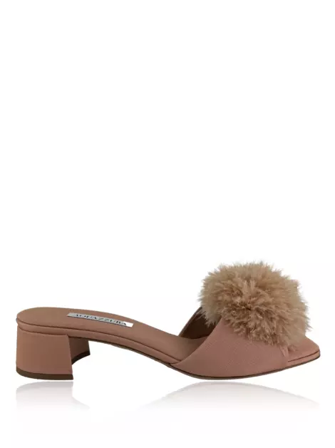 Sandália Aquazzura Boudoir 30 Rosa