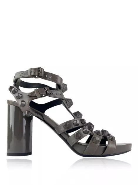 Sandália Balenciaga Giant Marrom