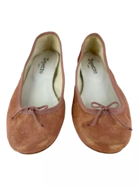 Sapatilha Repetto Camurça Rosa