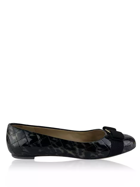 Sapatilha Salvatore Ferragamo Bow Estampada
