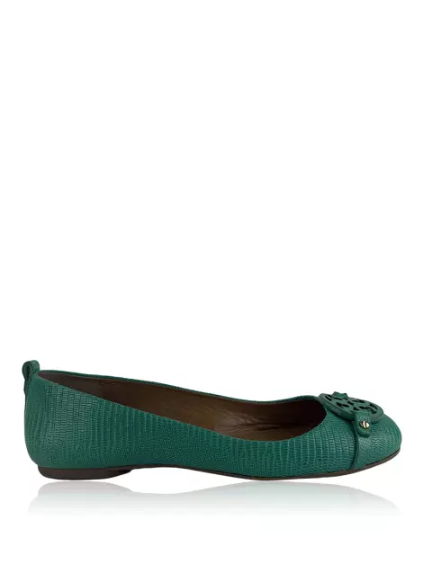 Sapatilha Tory Burch Mini Miller Verde