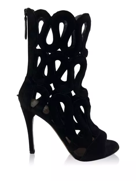 Sapato de Salto Alaia Paris Preta