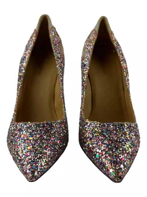Sapato de Salto Étoile Isabel Marant Scarpin Glitter